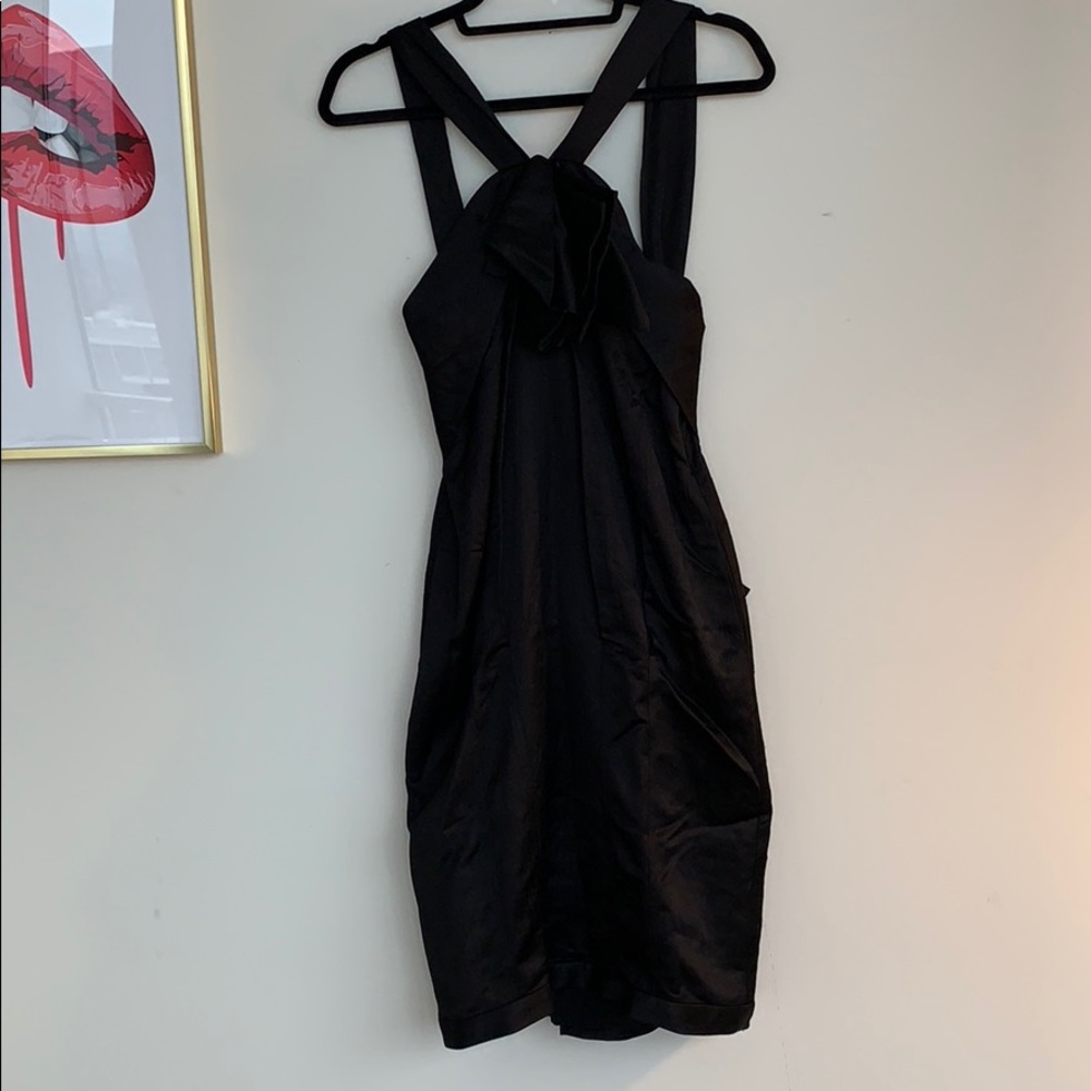 Black Over the Knee Formal Dress Never Been Worn